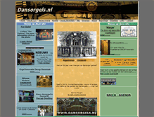 Tablet Screenshot of dansorgels.nl